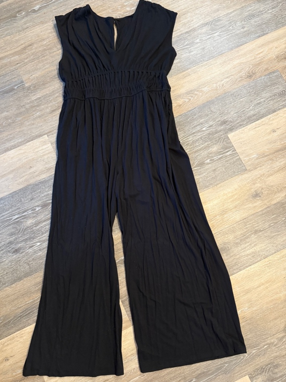 Old Navy Black Wide-Leg Jumpsuit